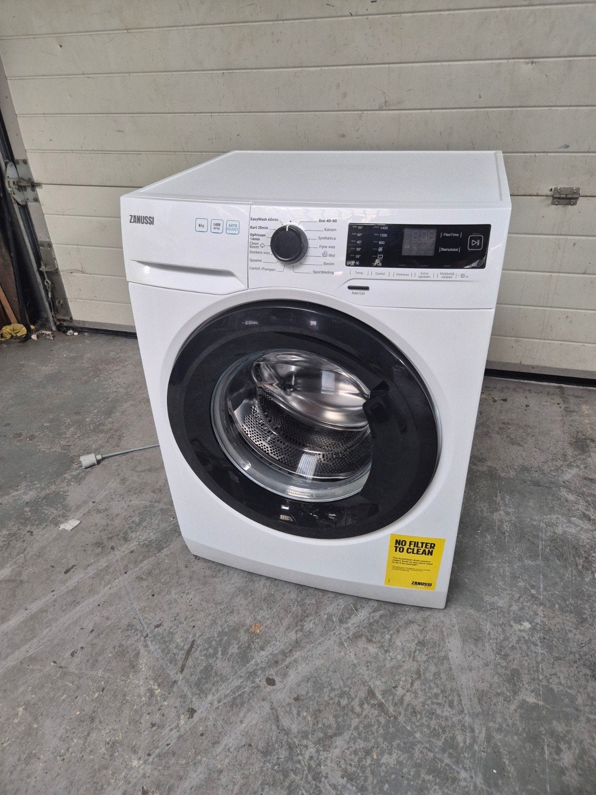 Zanussi ZWF944A2PW Wasmachine - 9kg, 1400 toeren, Witgoed en Apparatuur, Wasmachines, Ophalen, 1200 tot 1600 toeren, 8 tot 10 kg