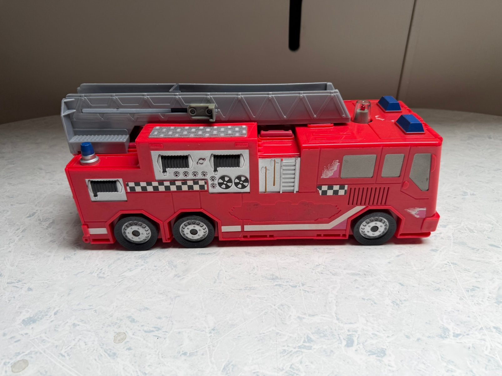 Micro Machines Fire Engine Play Set, Ophalen of Verzenden, Gebruikt