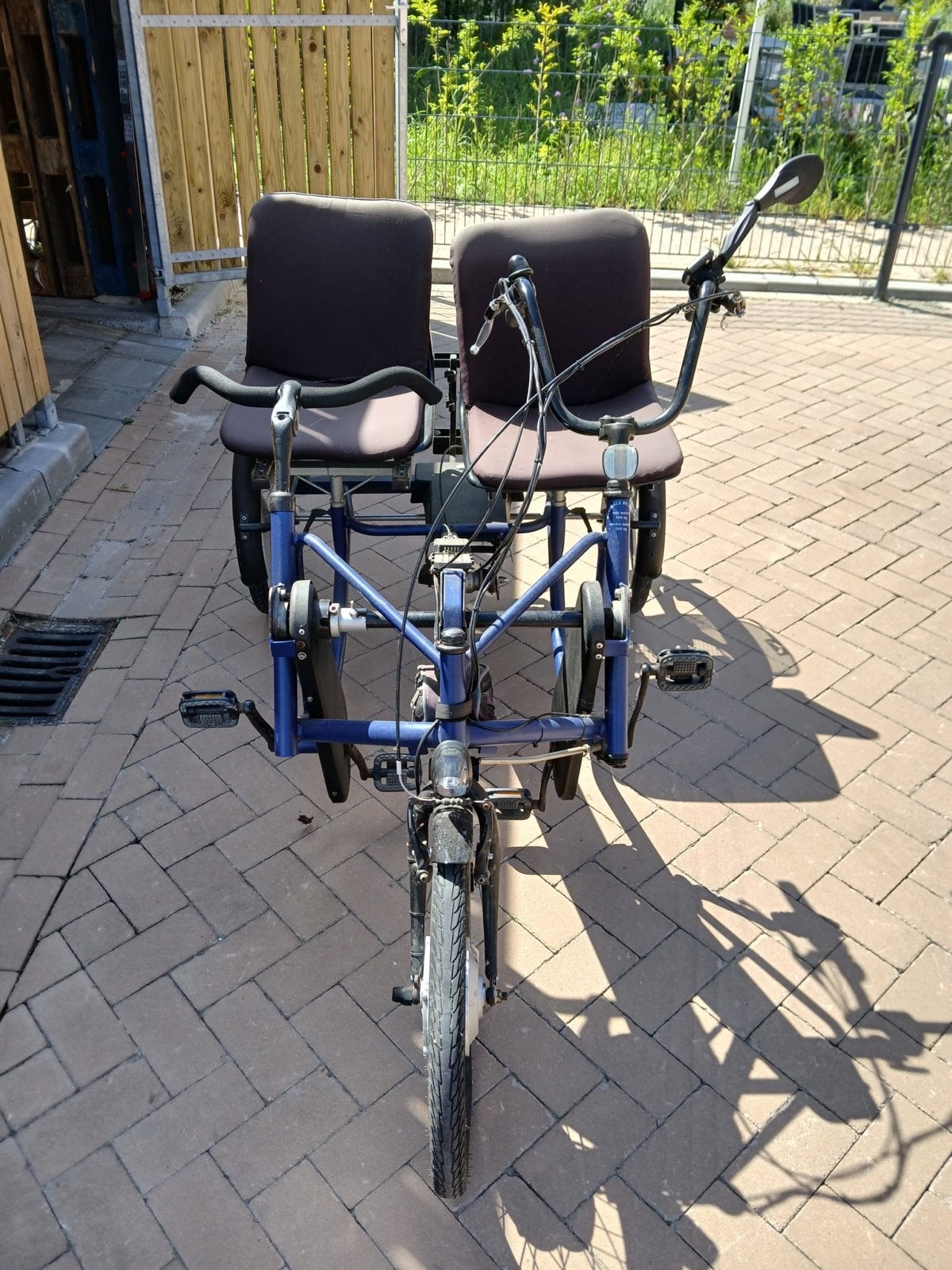 Beijck Lyra Duo Fiets - Elektrisch Tandem, Ophalen, Gebruikt, Velgrem