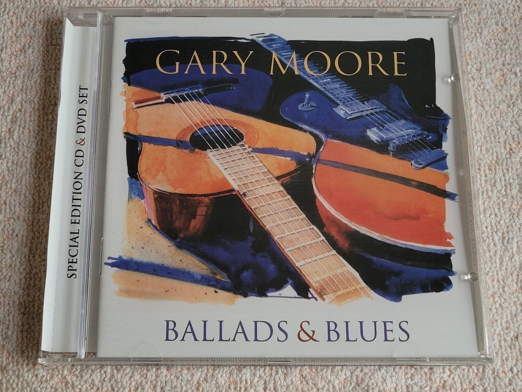 GARY MOORE - Blues & Ballads CD+DVD (BLUES) ZGAN, Ophalen of Verzenden, 1980 tot heden, Zo goed als nieuw, Blues