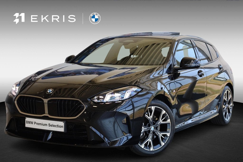 BMW 1 serie 120 | M Sport | Glazen Panoramadak | Harman Kard, Auto's, BMW, Gebruikt, Met garantie (alle), Zwart, Origineel Nederlands