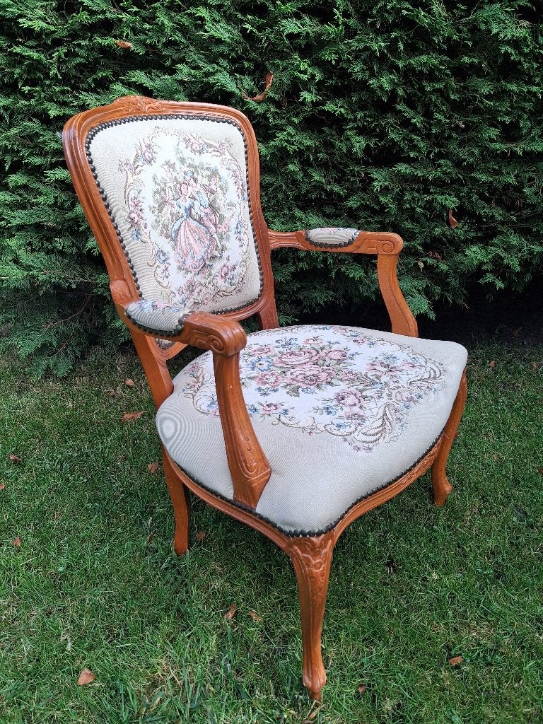 Antieke Louis XV fauteuil / stoel, Ophalen