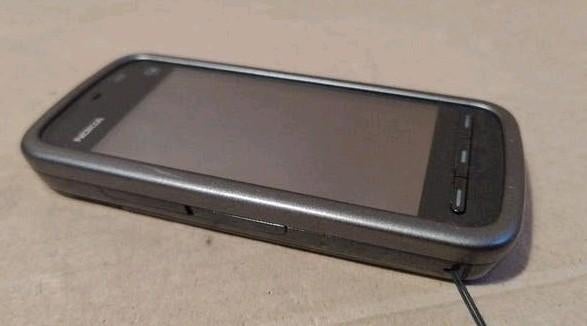 Mobiele telefoon Nokia 5230 touchscreen zonder accu, Gebruikt, Zwart, Touchscreen, Ophalen of Verzenden
