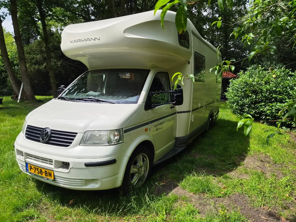 Karmann Colorado 660 T5 2.5 TDI - 128.083km - rondzit/alkoof, Koelkast, Chemisch toilet, Buscamper of Camperbus, Ringverwarming