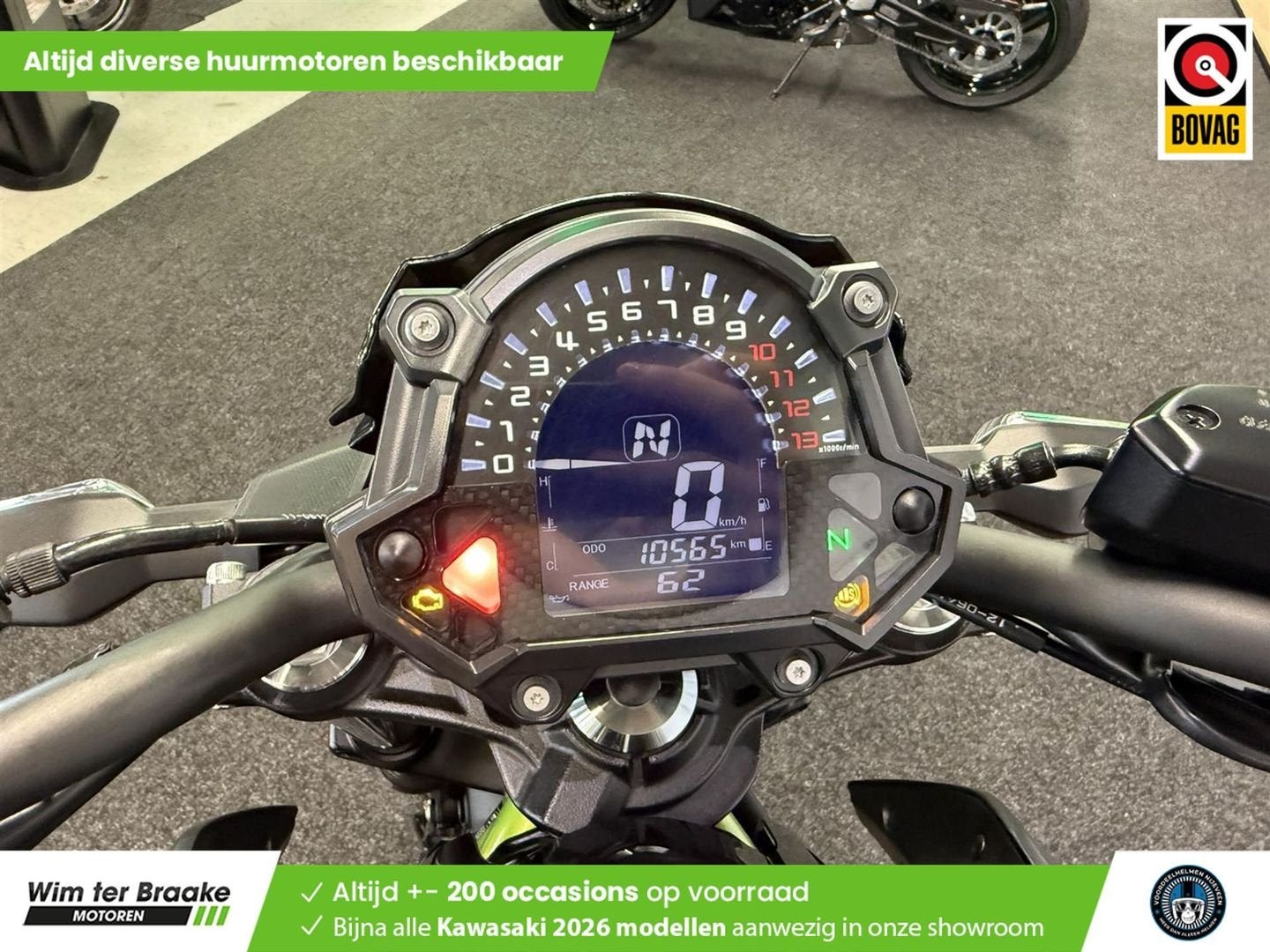 Kawasaki Z 650 ABS (bj 2018) 10,565 km, Motoren, Motoren | Kawasaki, 2 cilinders, Bedrijf, Onbekend, KAWASAKI