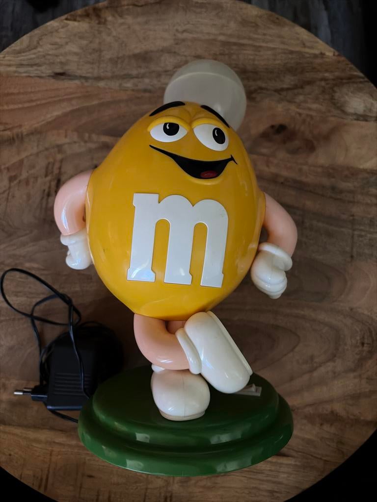 M&M's Figuren Collectie - Lamp, Spaarpot & Vliegtuig, Ophalen, Gebruikt
