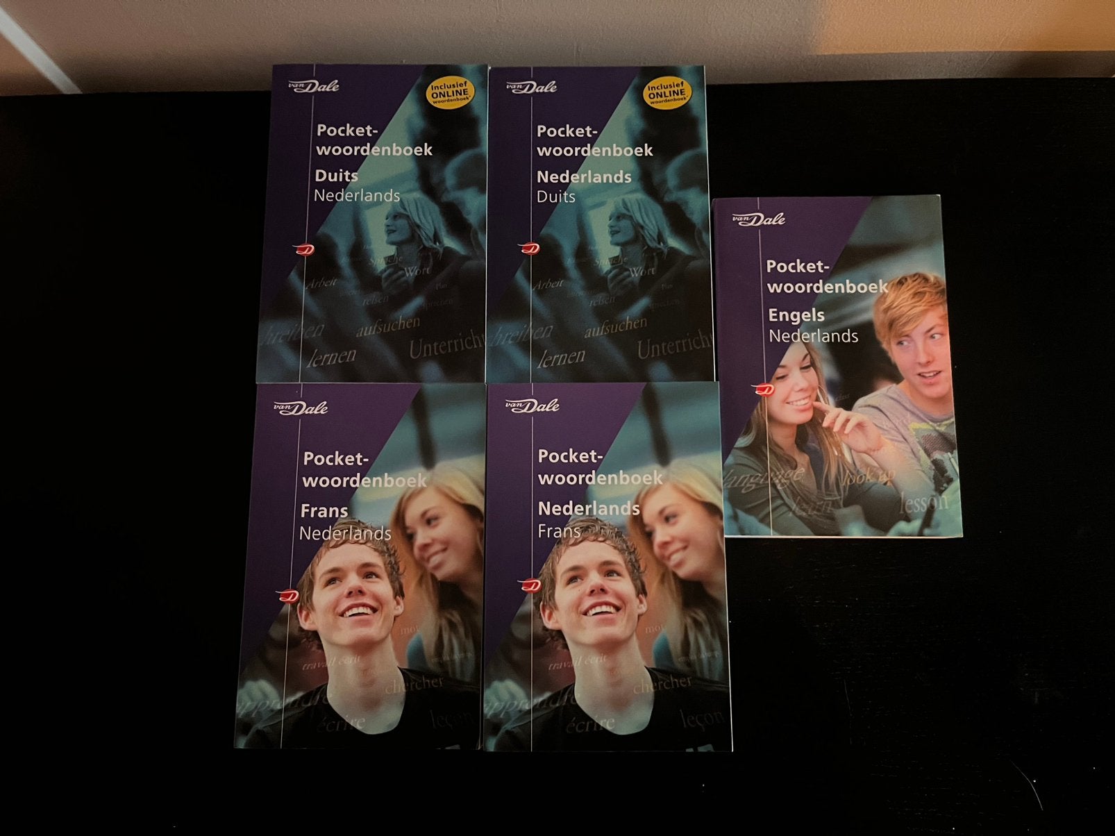 Woordenboeken Duits, Frans, Engels - Nederlands, Ophalen, Zo goed als nieuw, Duits