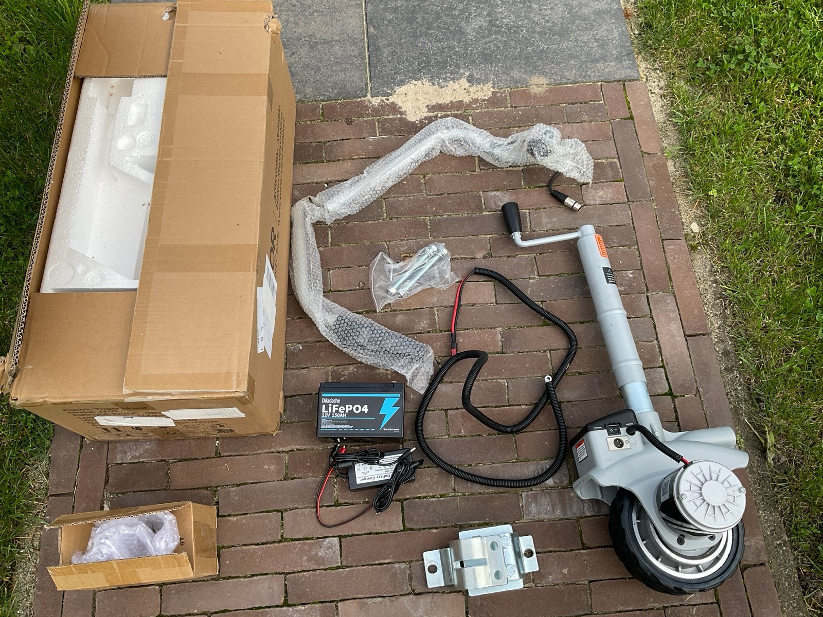 Elektrische Trailer Mover met LiFePO4 Accu en Lader , nieuw., Ophalen, Nieuw