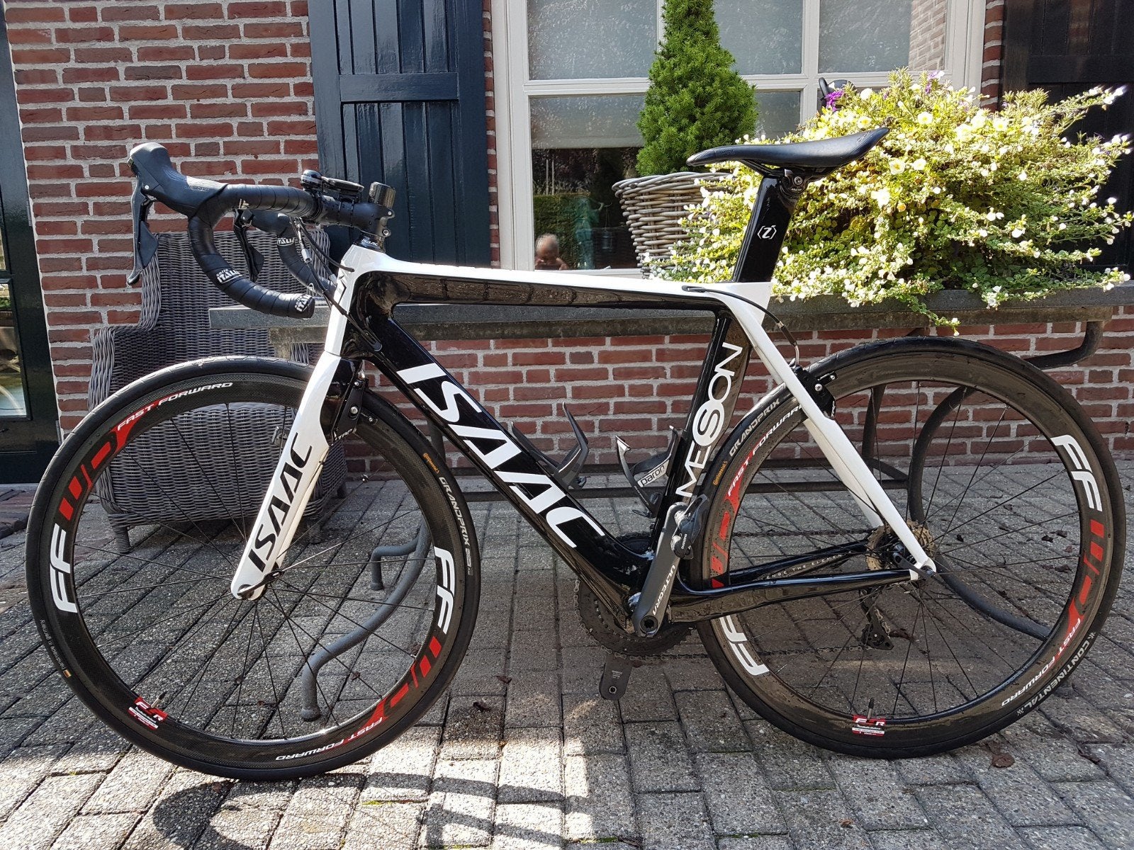 Isaac meson racefiets - Maat 56 cm, Overige merken, 28 inch, Gebruikt, Carbon