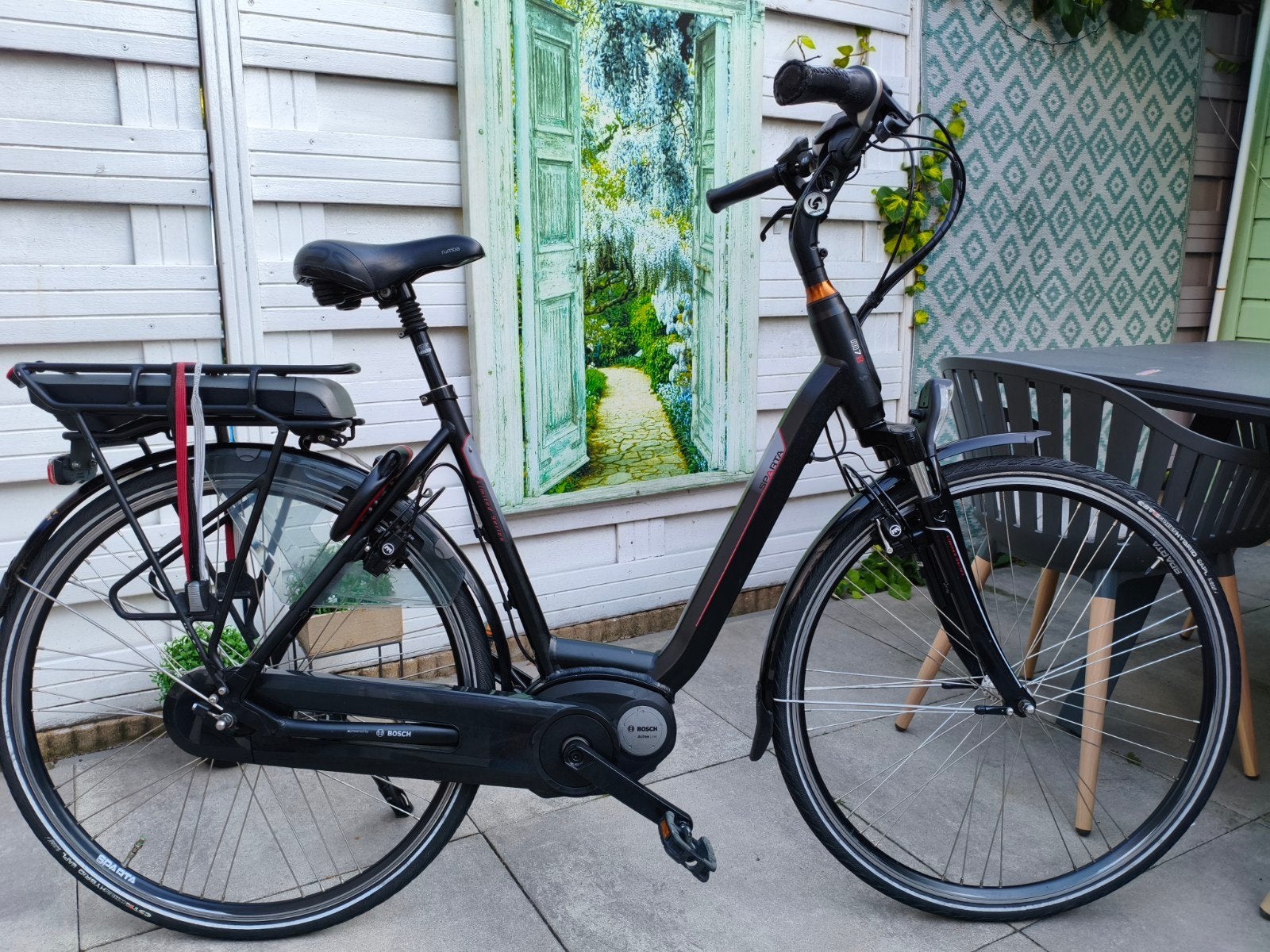 Sparta M7b ebike 500Wh Bosch Accu- Active Line, 59 cm of meer, Ophalen, Zo goed als nieuw, Sparta