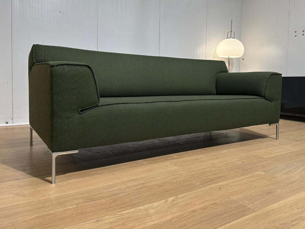 NIEUW GESTOFFEERD Design on Stock Bloq 2.5-Zits Groen, 75 tot 100 cm, Ophalen of Verzenden, Rechte bank, https://www.designonstock.com/