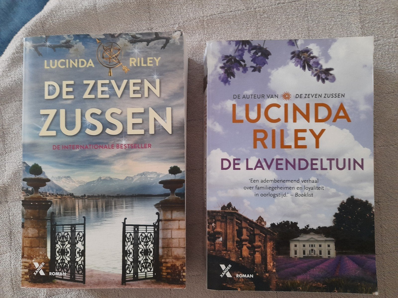 De Zeven Zussen & De Lavendeltuin - Lucinda Riley, Boeken, Ophalen of Verzenden, Zo goed als nieuw, Lucinda Riley, Nederland