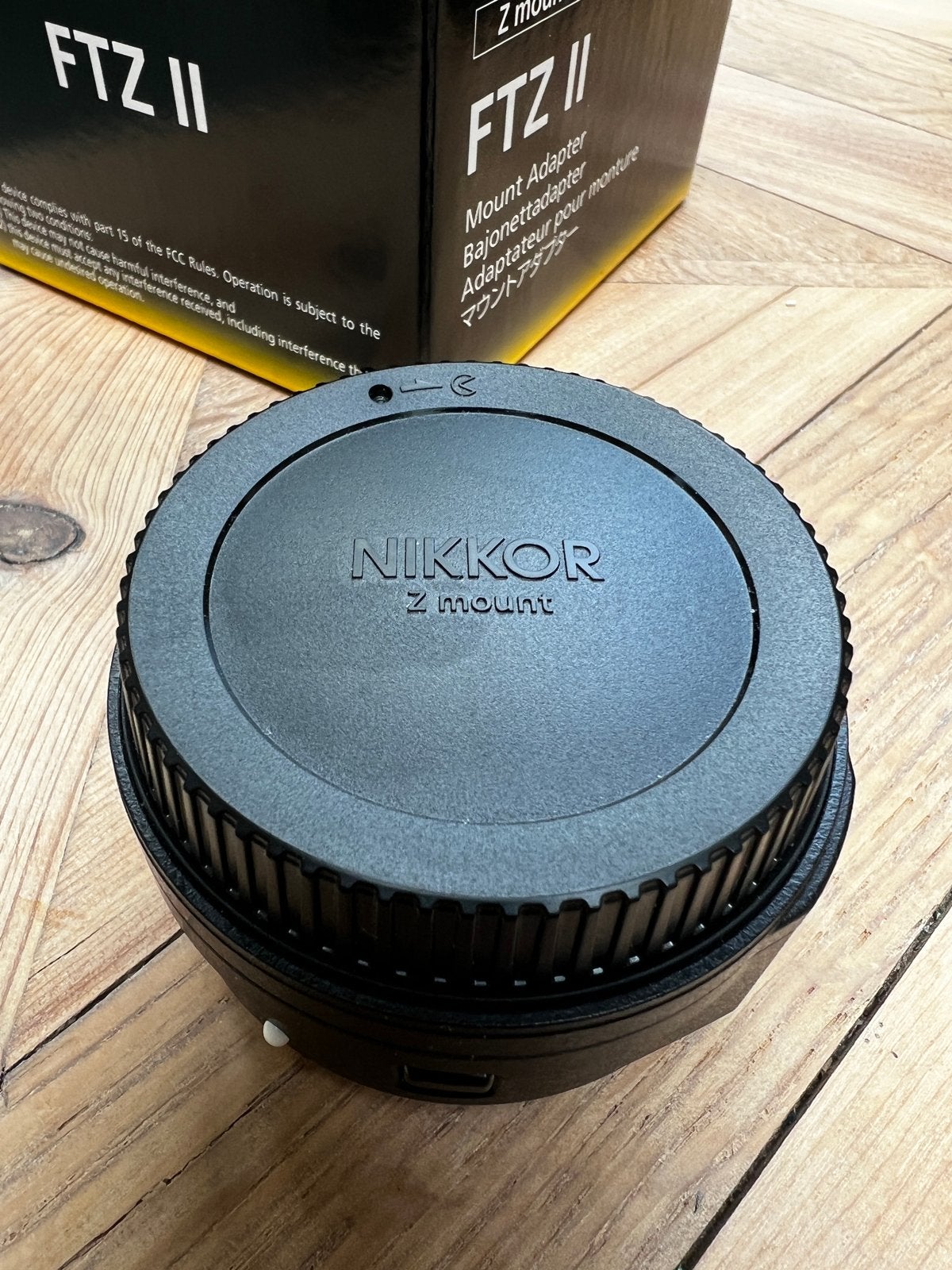 Nikon FTZ II Mount Adapter Z-vatting, Audio, Tv en Foto, Fotografie | Lenzen en Objectieven, Ophalen, Nikon Z-mount, Nikon, Zo goed als nieuw