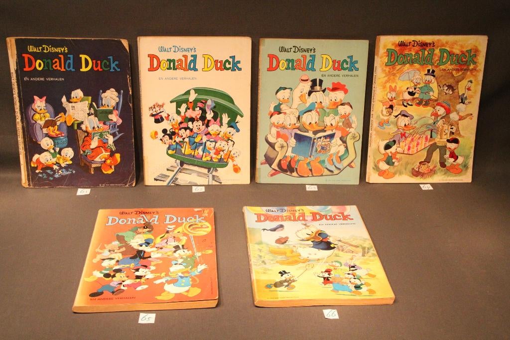 Donald Duck Classic vakantie albums van 1961 tot 1966, Boeken, Meerdere comics, Ophalen of Verzenden, Gelezen, Europa