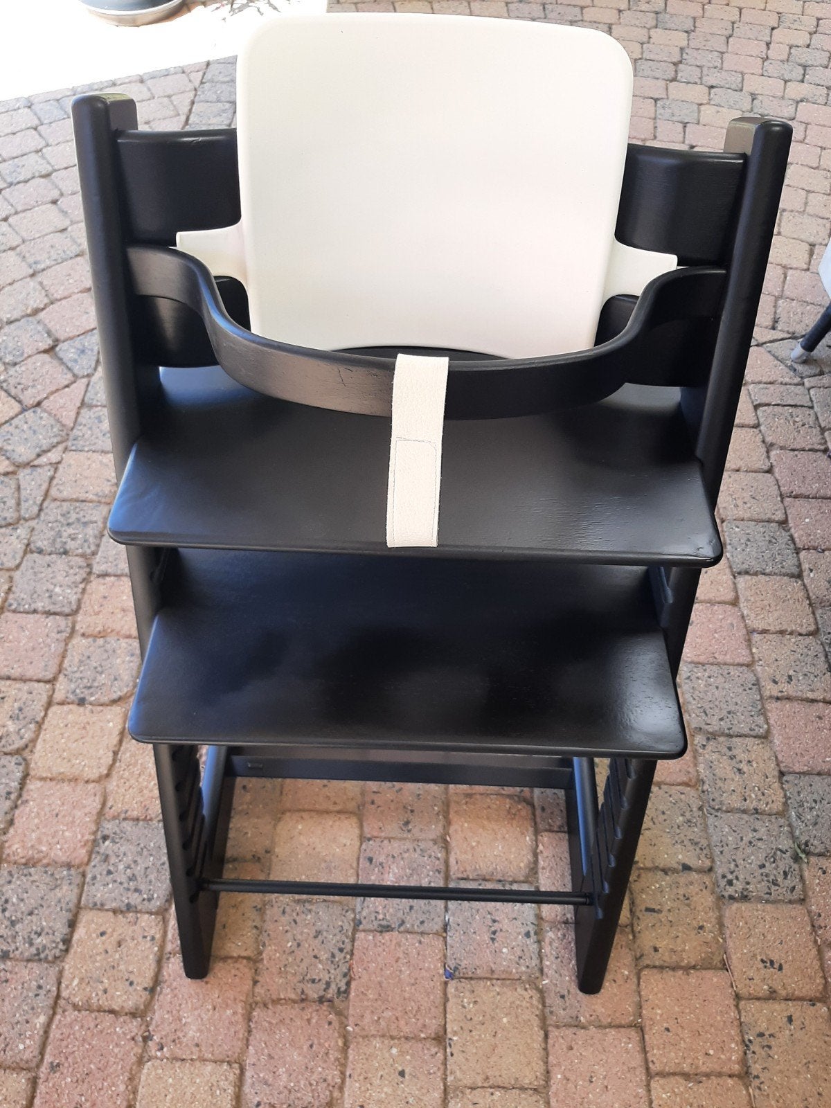 Stokke Tripp Trapp Kinderstoel Zwart, Ophalen, Meegroeistoel
