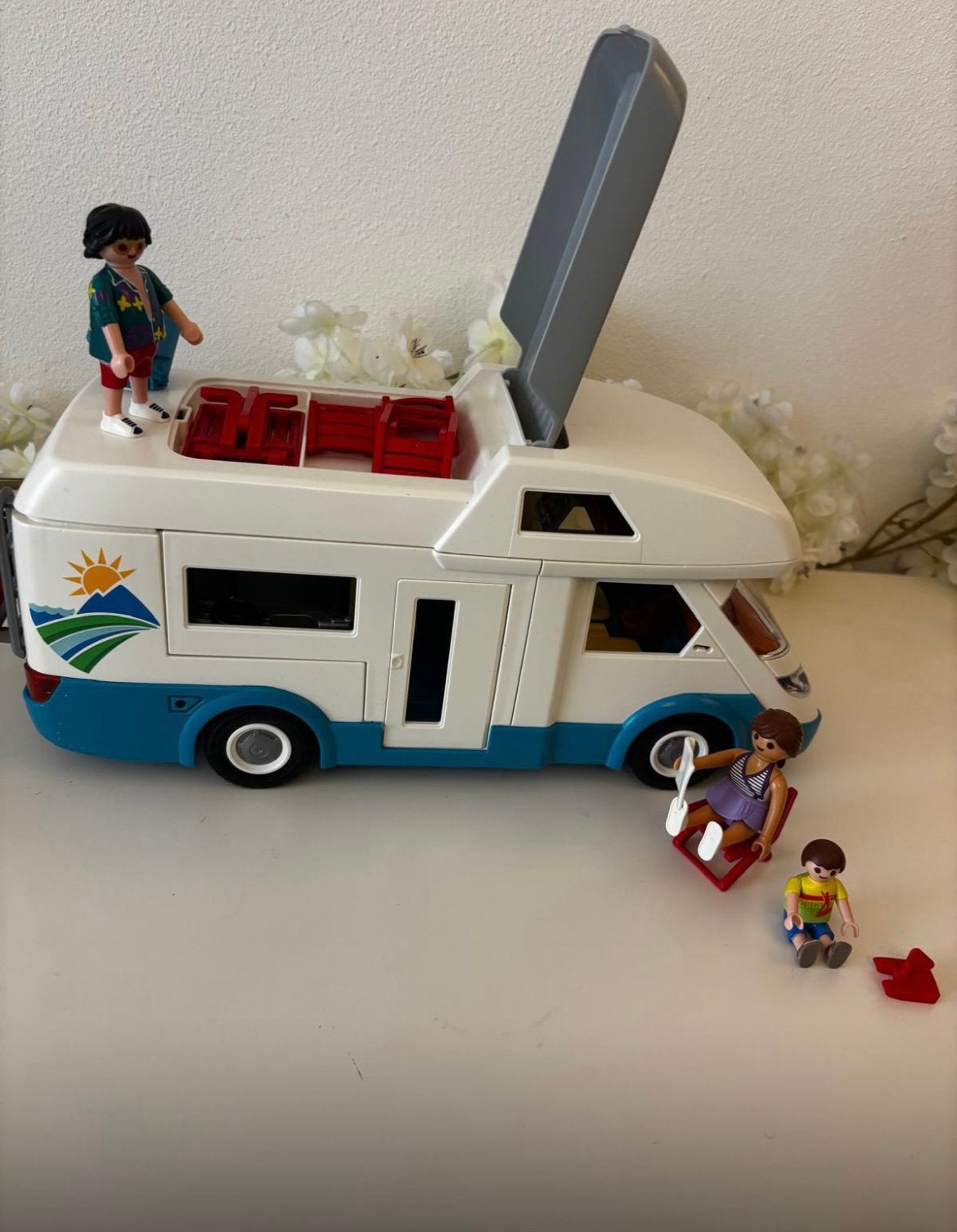 Playmobile Family Fun Mobilhome - 70088, Kinderen en Baby's, Speelgoed | Playmobil, Ophalen, Zo goed als nieuw