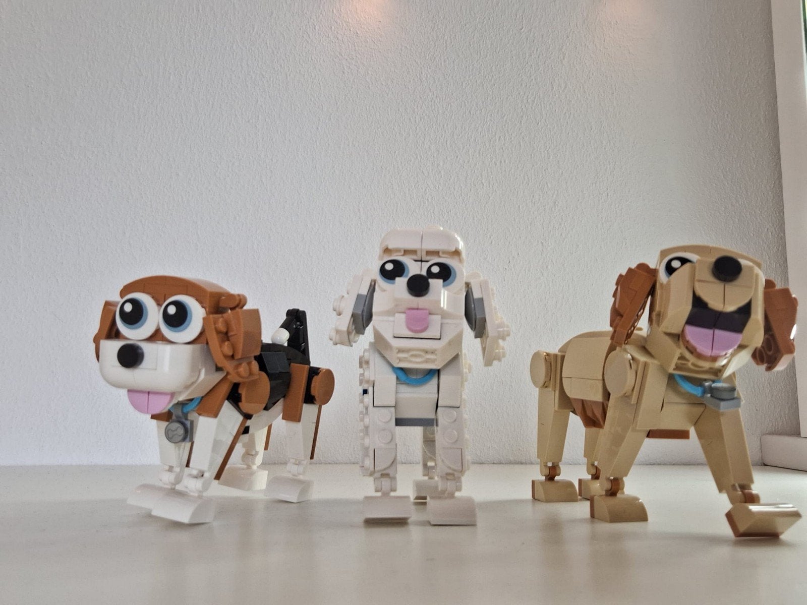 Lego Honden Set - Beagle, Poedel en Cocker Spaniël, Ophalen of Verzenden, Zo goed als nieuw, Overige merken