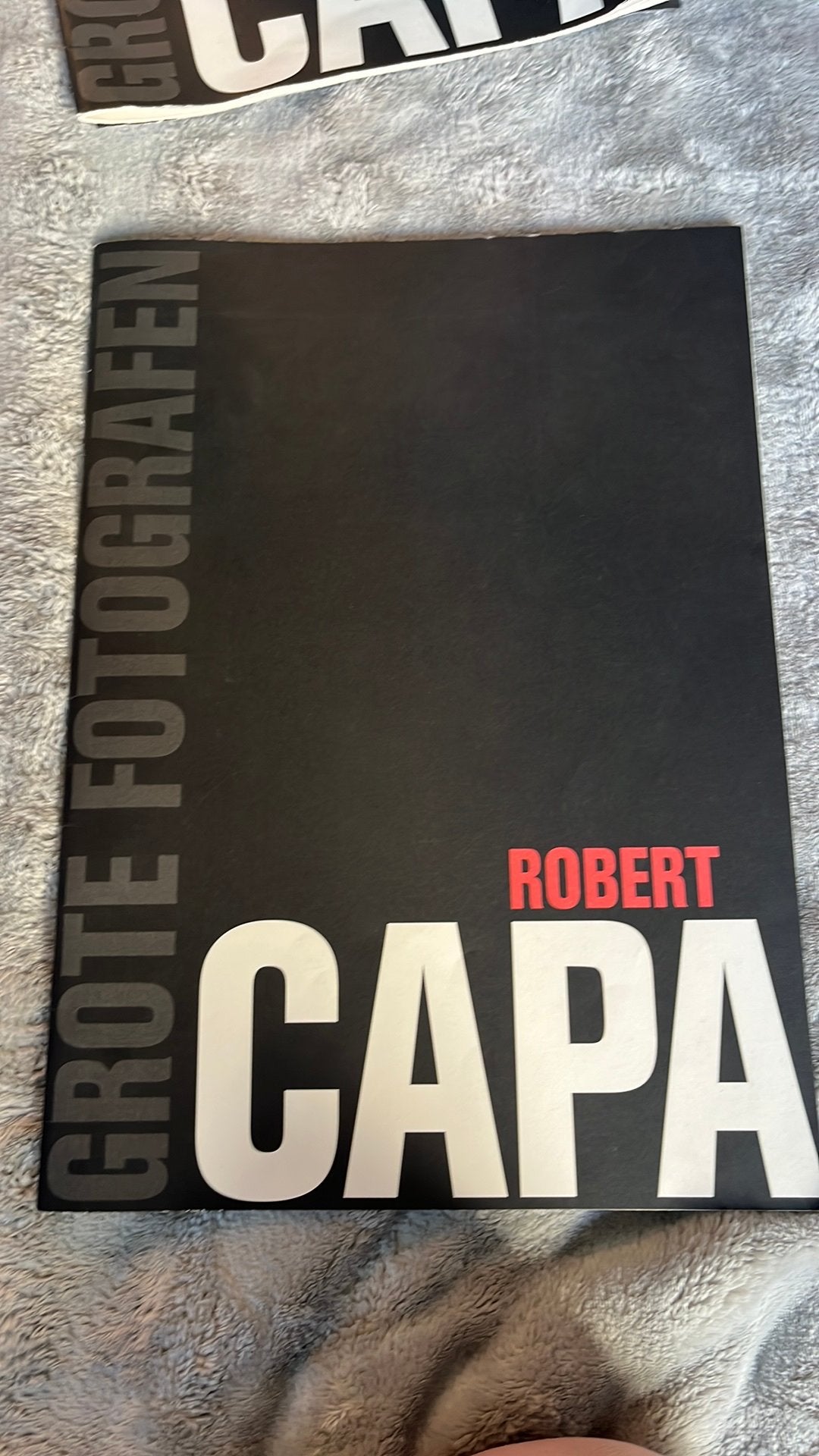 Boek Grote Fotografen - Robert Capa, Ophalen of Verzenden, Zo goed als nieuw, Fotografen