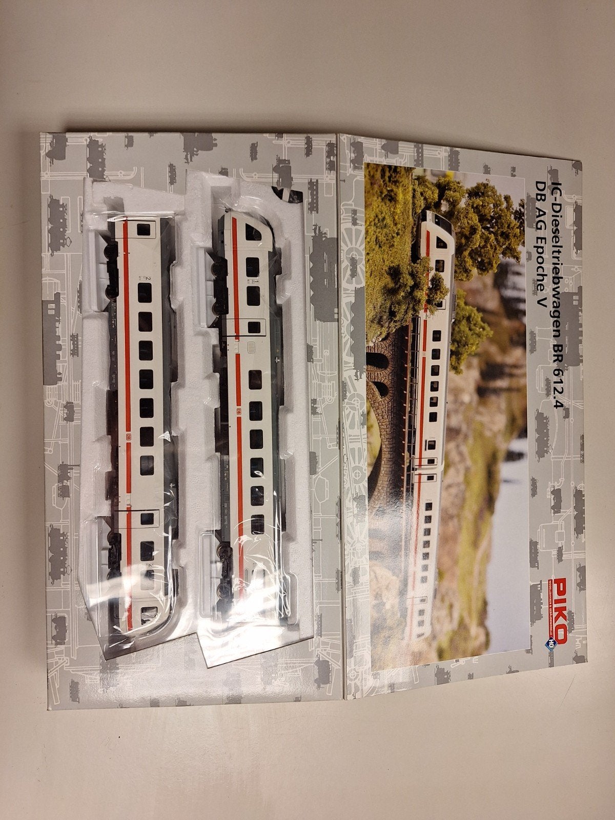 Piko IC-Dieseltriebwagen BR 612.4 DB AG Epoche V, Ophalen of Verzenden, Nieuw, Treinset, Piko
