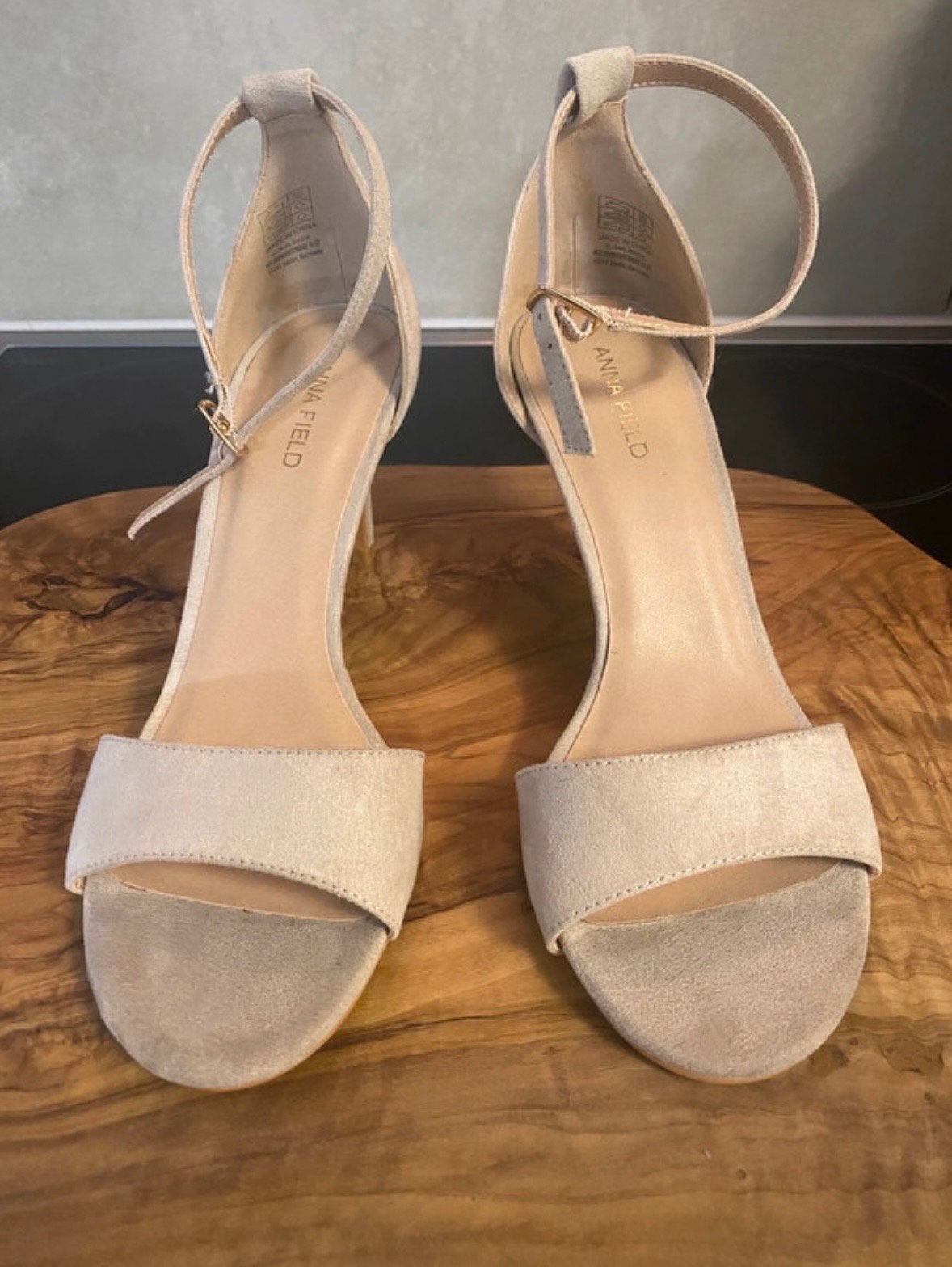 Anna Field Sandalen met hak - Beige - Maat 38, Kleding | Dames, Beige, Nieuw, Sandalen of Muiltjes, Ophalen of Verzenden