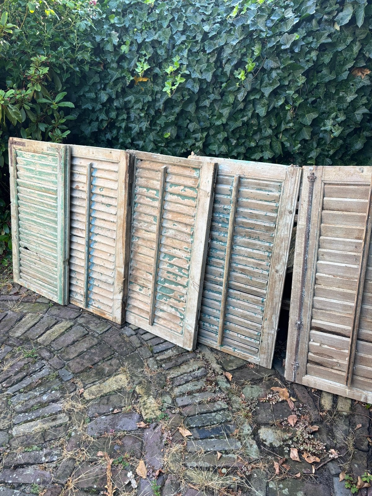Vintage shutters, Ophalen, Gebruikt