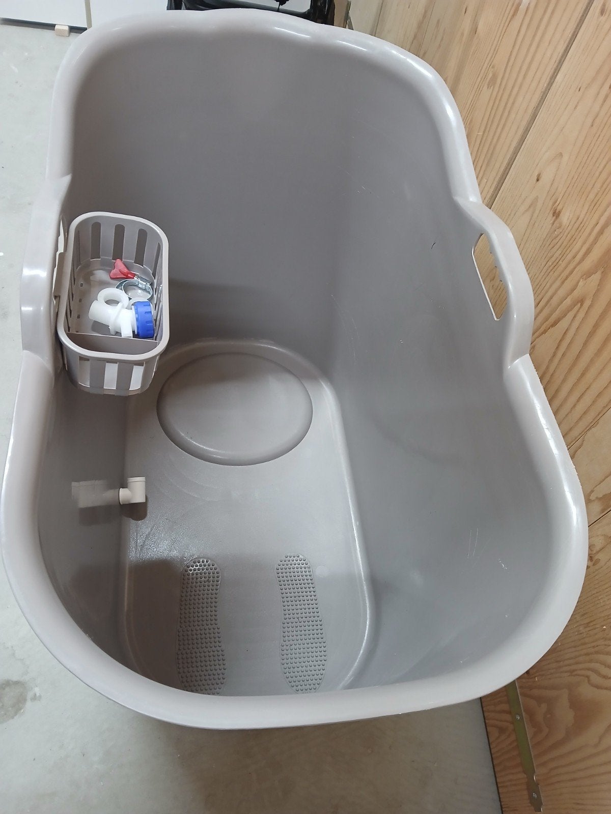 bath bucket voor volwassenen, Ophalen, Gebruikt