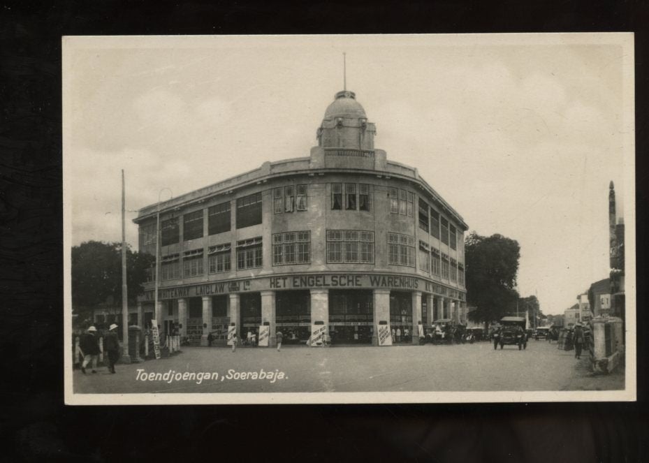 Tunjungan NV Whiteaway ‘The English warehouse’ Ned Indië, Ophalen of Verzenden, Voor 1920, Frankrijk