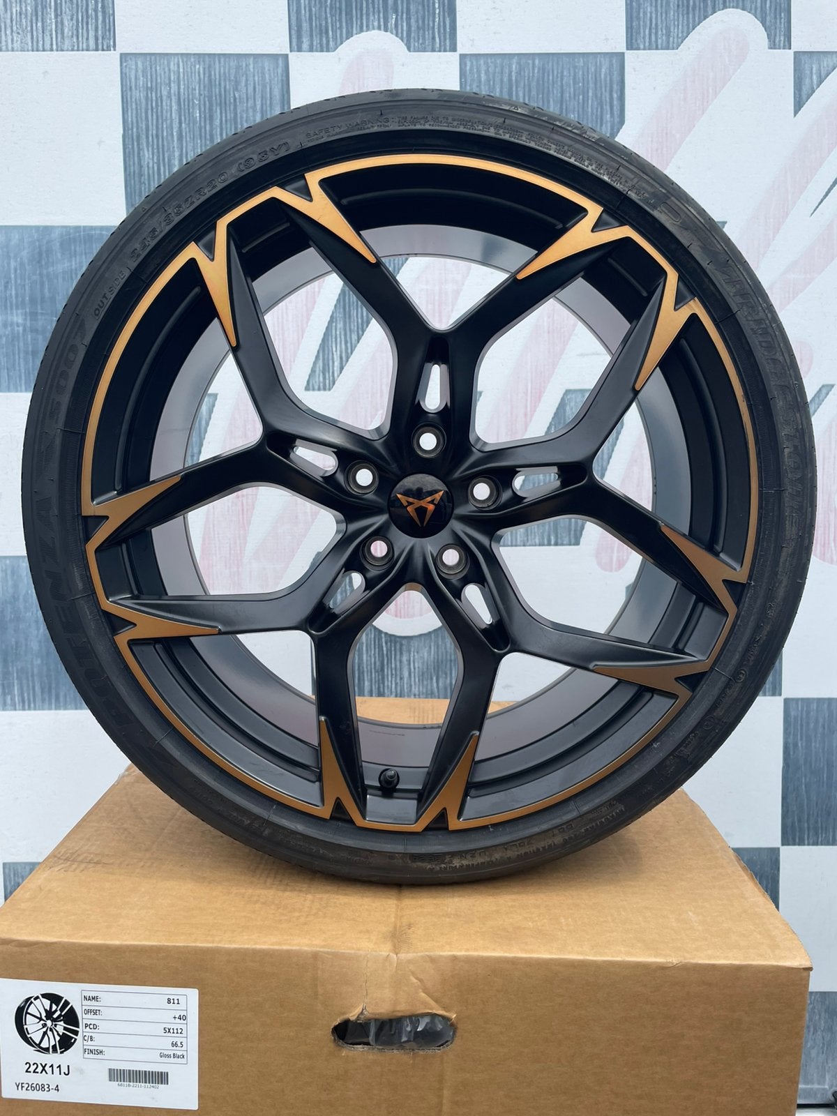 20” Cupra Formentor velgen 5x112 + bridgestone 245 35 20
