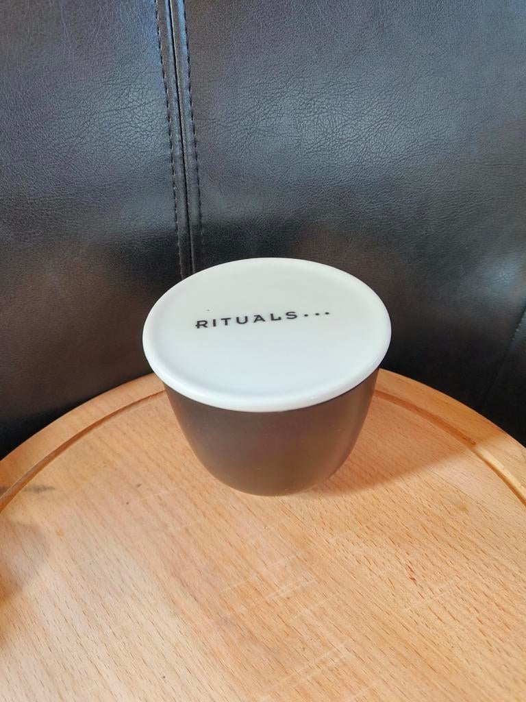 Rituals mok met deksel, Ophalen, Keramiek, Nieuw, Effen