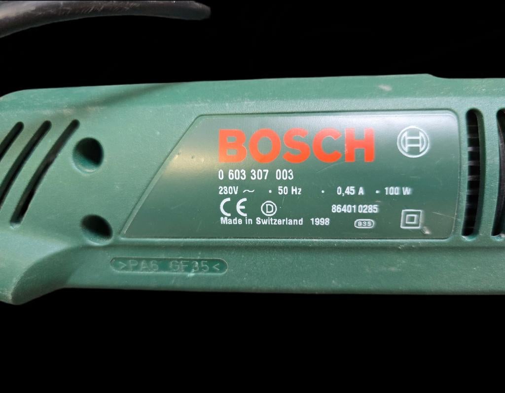 Bosch Deltaschuurmachine 100W - Gebruikt maar functioneel, Ophalen, Gebruikt, Minder dan 600 watt, Overige typen