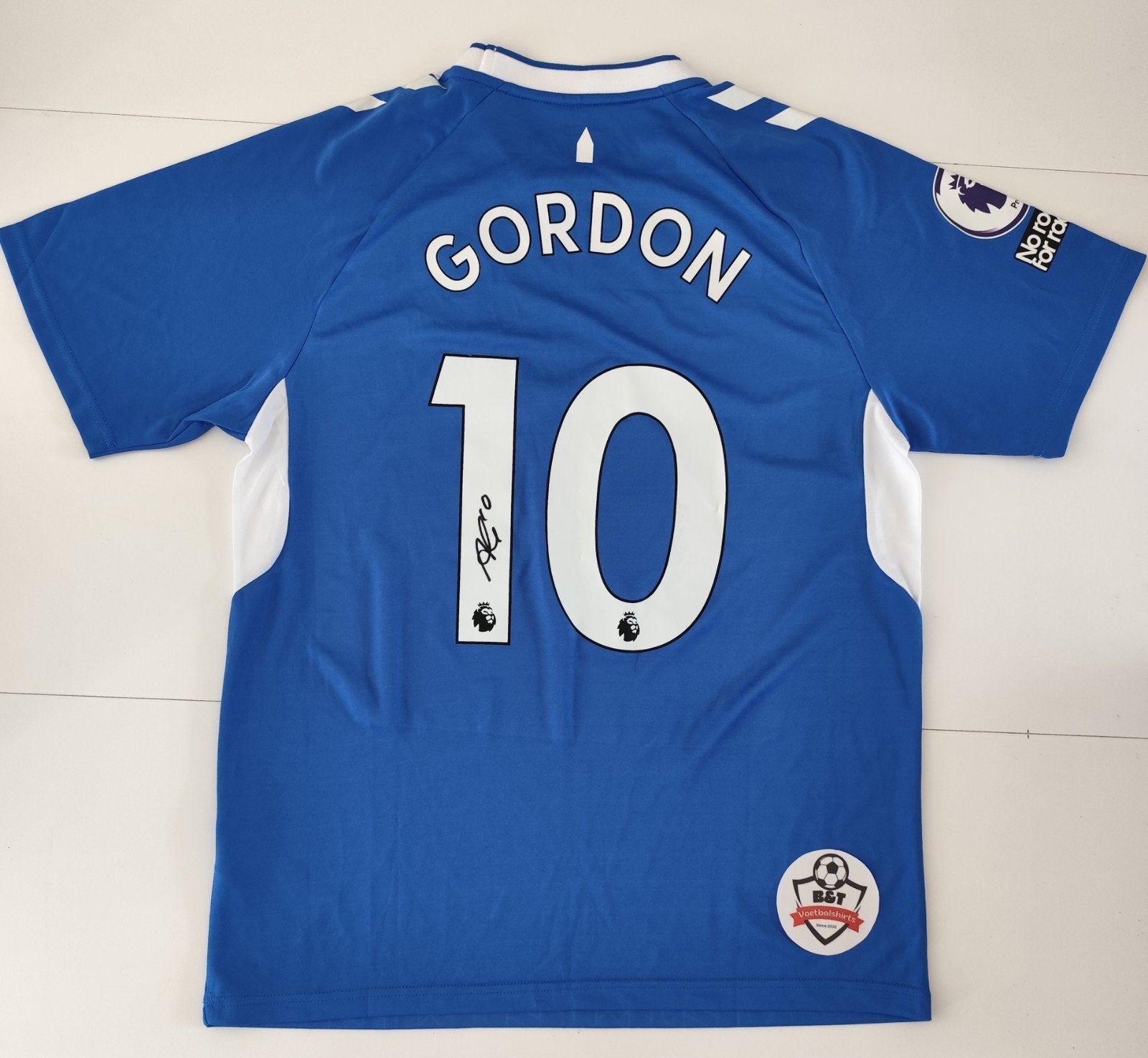 Gesigneerd Everton Thuisshirt Gordon #10, Shirt, Verzenden, ., Zo goed als nieuw