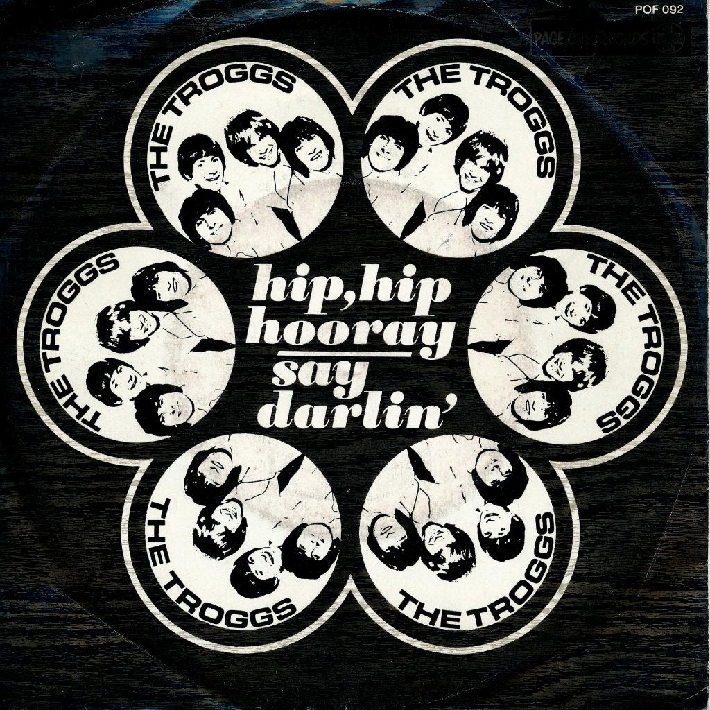 170 Troggs - Hip hip hooray (1968 - kopie hoes), Cd's en Dvd's, Vinyl Singles, Ophalen of Verzenden, Gebruikt, 7 inch, Pop