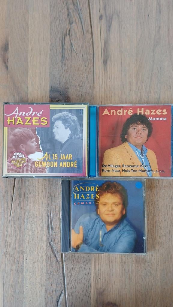 André Hazes CD collectie: 5 albums, Ophalen of Verzenden, Gebruikt, Levenslied of Smartlap