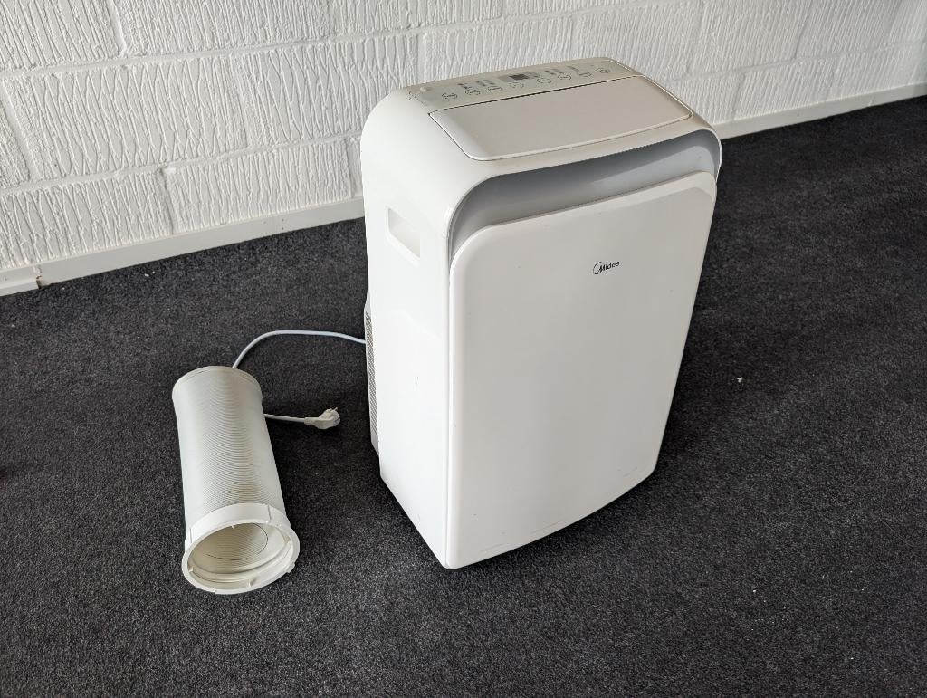 Midea MPPD-09CRN1-QB6 Mobiele Airco, Witgoed en Apparatuur, Airco's, Ophalen, Minder dan 60 m³, 3 snelheden of meer, Mobiele airco