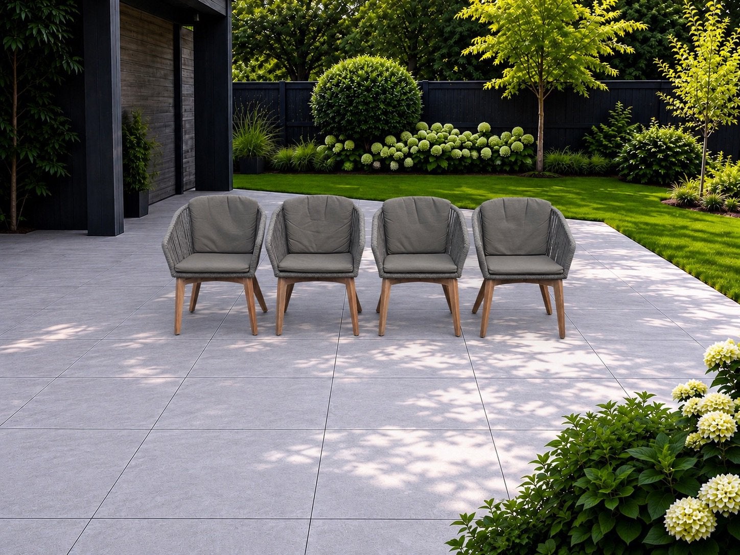 4SO 4 Seasons Outdoor Santander Tuinset Loungeset, Tuin en Terras, Ophalen, Zo goed als nieuw, Wicker
