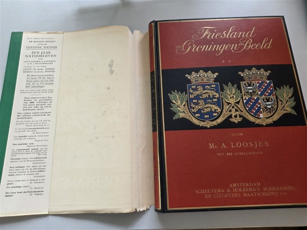 Vintage Friesland & Groningen in Beeld [1932] — Fotoboek, Ophalen of Verzenden, Gelezen