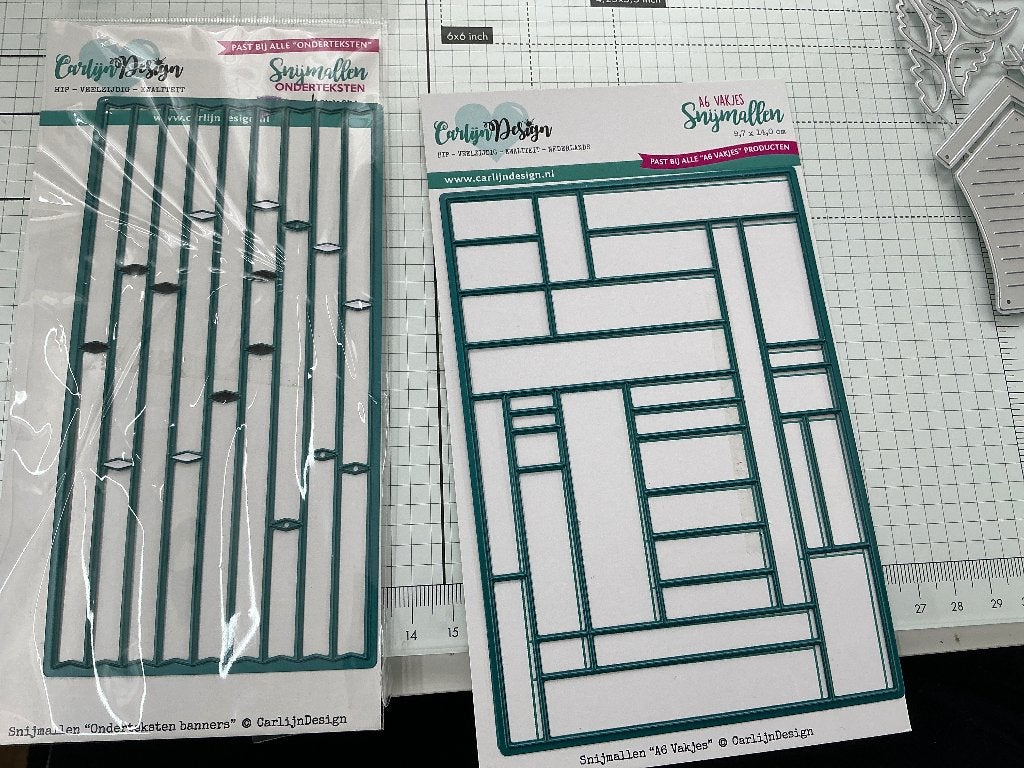 Carlijn design snijmallen onderteksten 2x, Ophalen of Verzenden, Zo goed als nieuw, Overige thema's, Pons of Mal