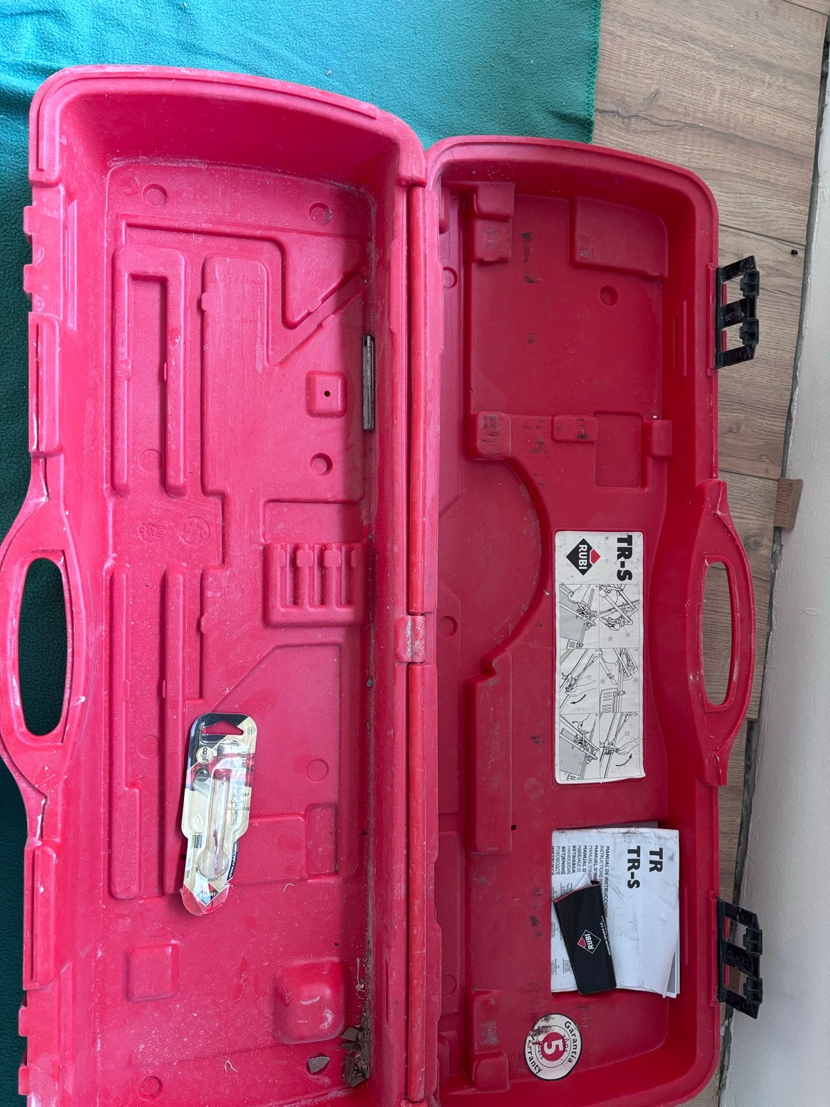 Rubi TR-600-S Tegelsnijder met koffer, Ophalen, Gebruikt, 40 tot 60 cm, Overige typen