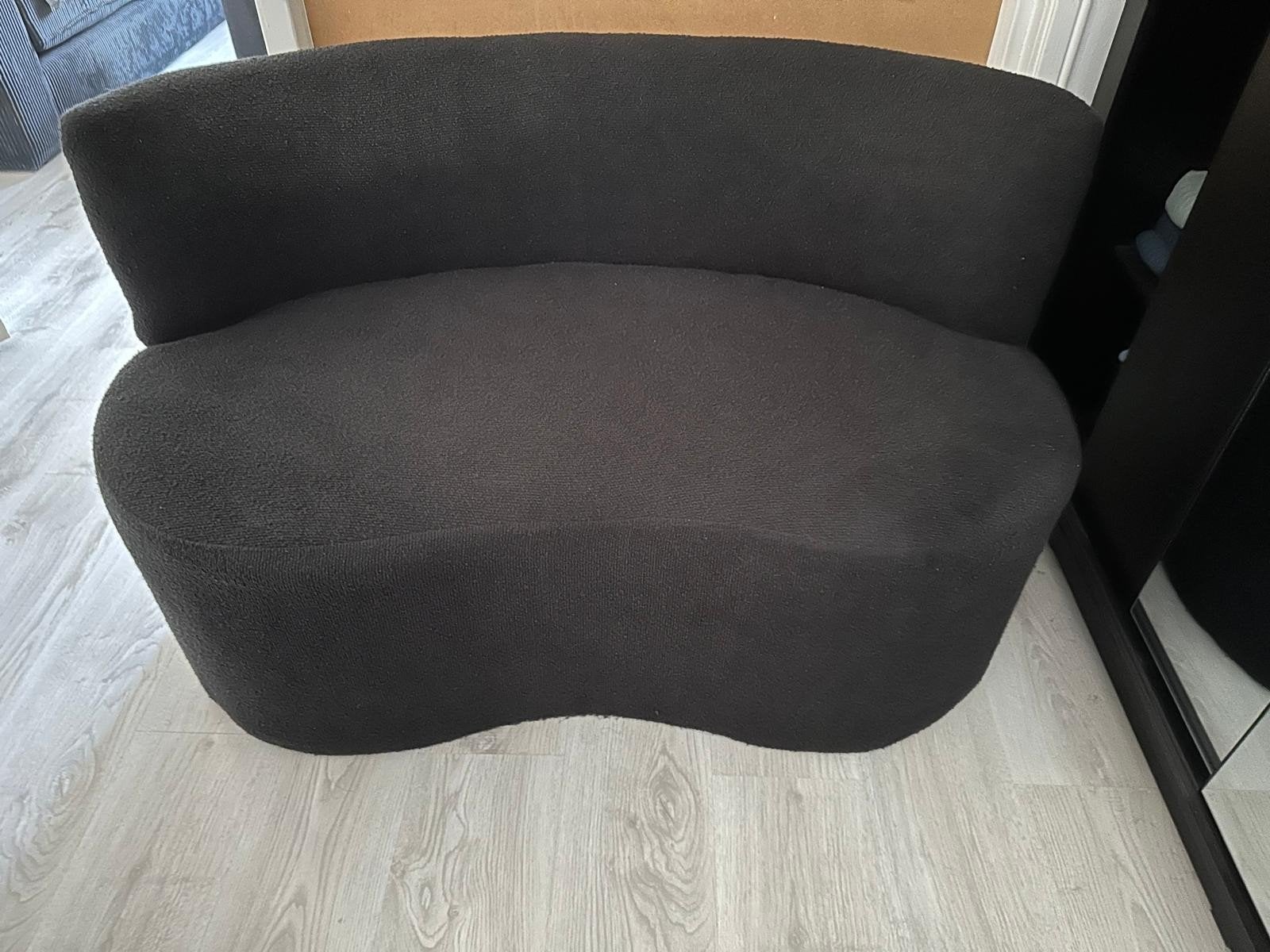 Teddy loveseat, Ophalen, Tweepersoons, 75 tot 100 cm, Zo goed als nieuw