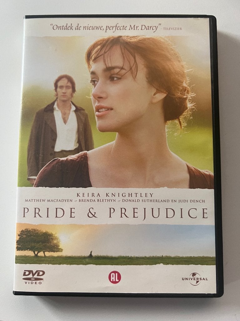 Pride & Prejudice DVD 2005 Knightley, Alle leeftijden, Ophalen of Verzenden, Gebruikt