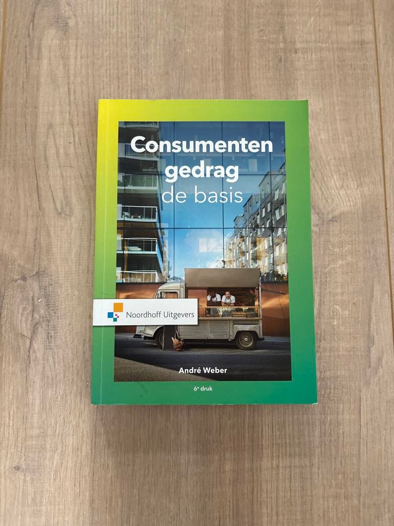 Consumentengedrag de basis - André Weber (6e druk), Boeken, Ophalen of Verzenden, Gamma, Zo goed als nieuw, HBO