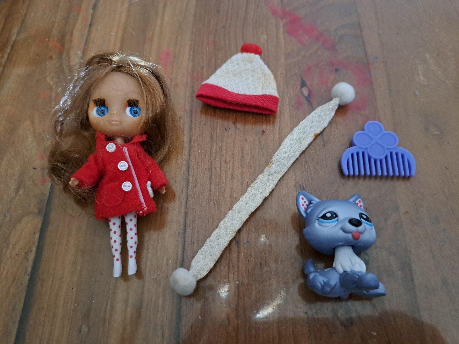 Blythe Littlest Pet Shop pop met accessoires, Ophalen of Verzenden, Gebruikt, Overige typen