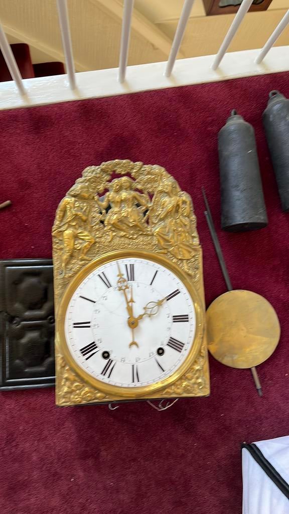 Te koop comtoise klok antiek, Antiek en Kunst, Ophalen