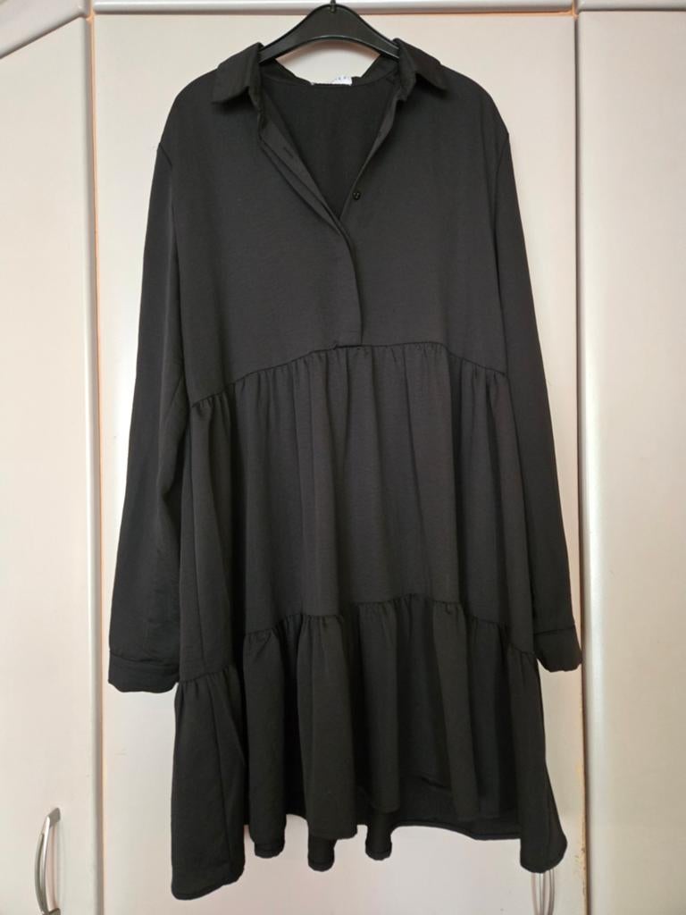 Loavies Zwart Jurkje Maat M Zo Goed Als Nieuw, Kleding | Dames, Maat 38/40 (M), Zwart, Ophalen of Verzenden, Boven de knie