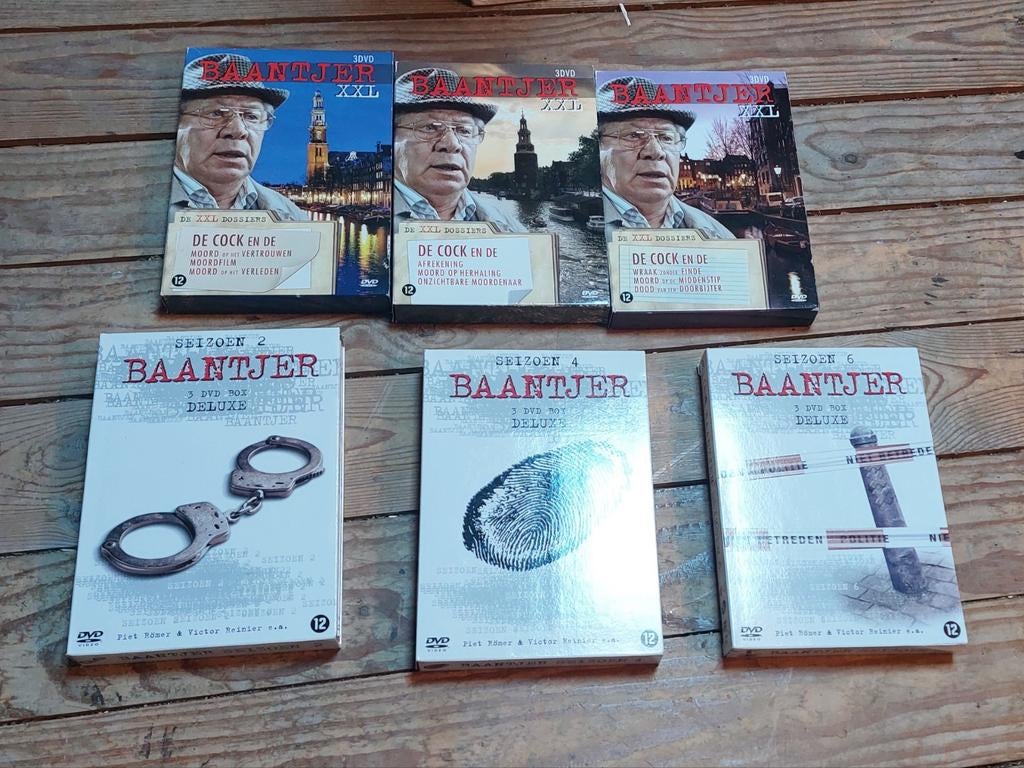Dvd's Baantjer, Yoga, Fitness of Dans, Alle leeftijden, Zo goed als nieuw, Ophalen