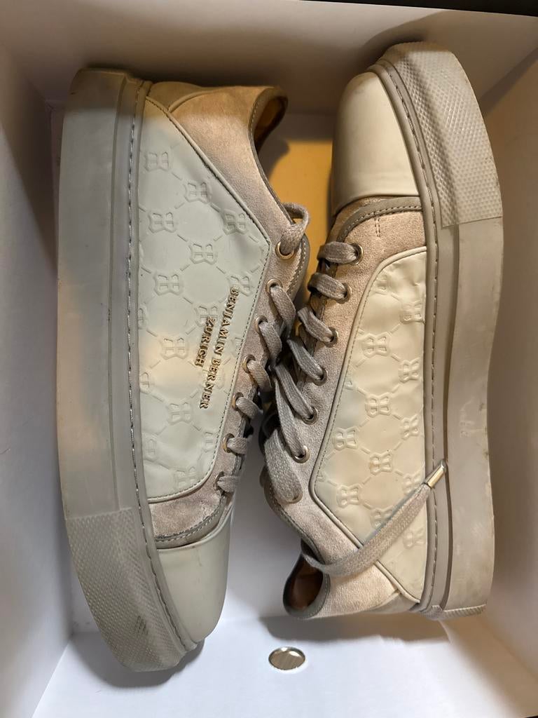 Leuke Benjamin Berner schoenen, Ophalen of Verzenden, Zo goed als nieuw, Grijs, Sneakers of Gympen
