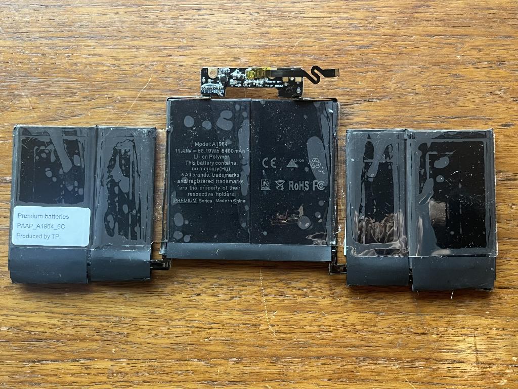 Nieuwe, geteste Apple MacBook Accu battery A1964 vervanging, Ophalen of Verzenden, Nieuw