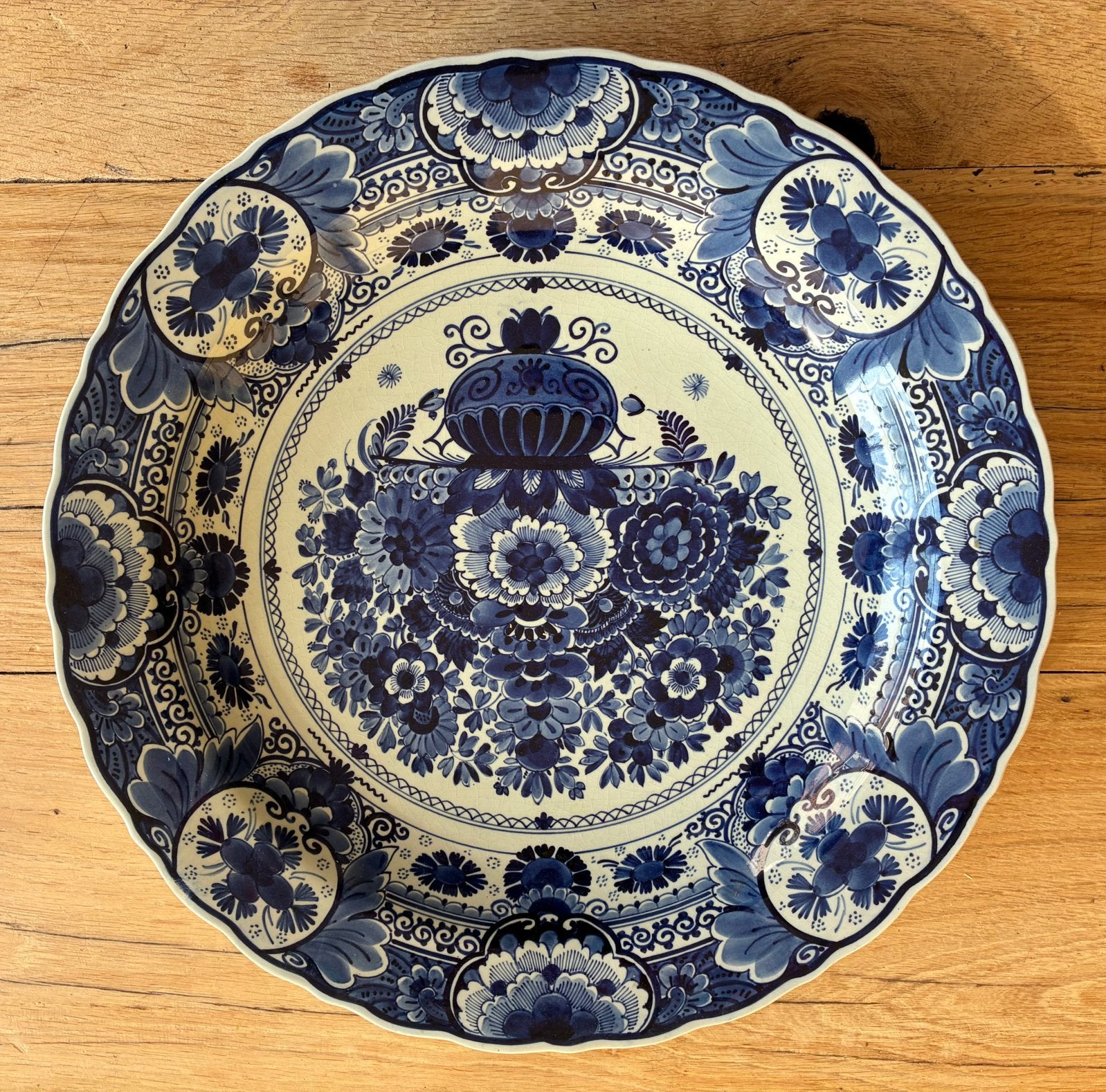 Delfts blauwe schotel van De Porceleyne Fles uit 1920, Ophalen of Verzenden