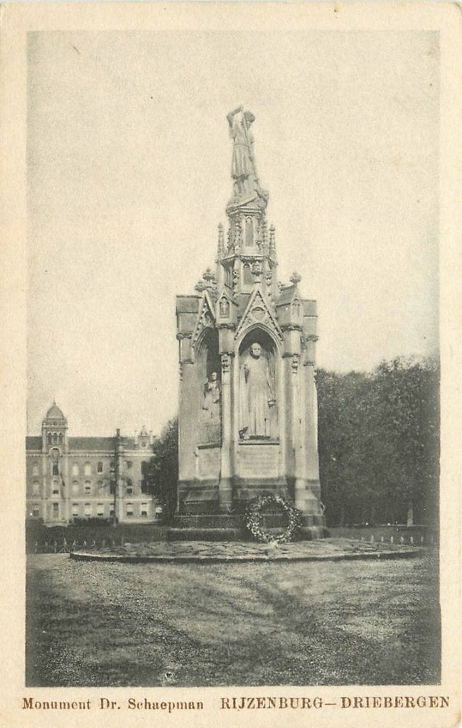 388-367-033 Driebergen-Rijsenburg Monument Dr Schaepman, Verzenden, Voor 1920, Utrecht