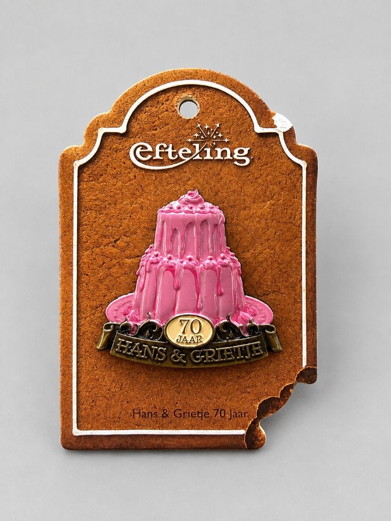 Efteling pin - Hans en Grietje, Verzamelen, Ophalen of Verzenden, Nieuw, Button of Speldje